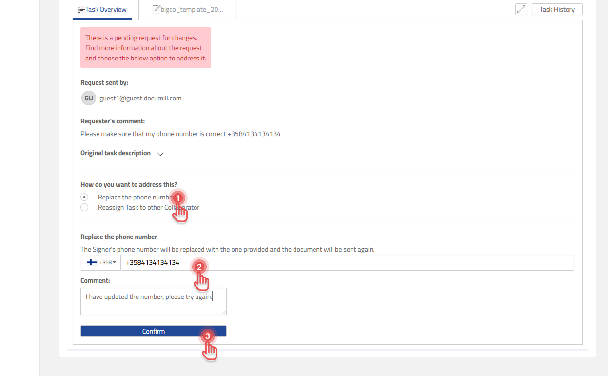 Resolve Request for Changes - Replace phone number.png