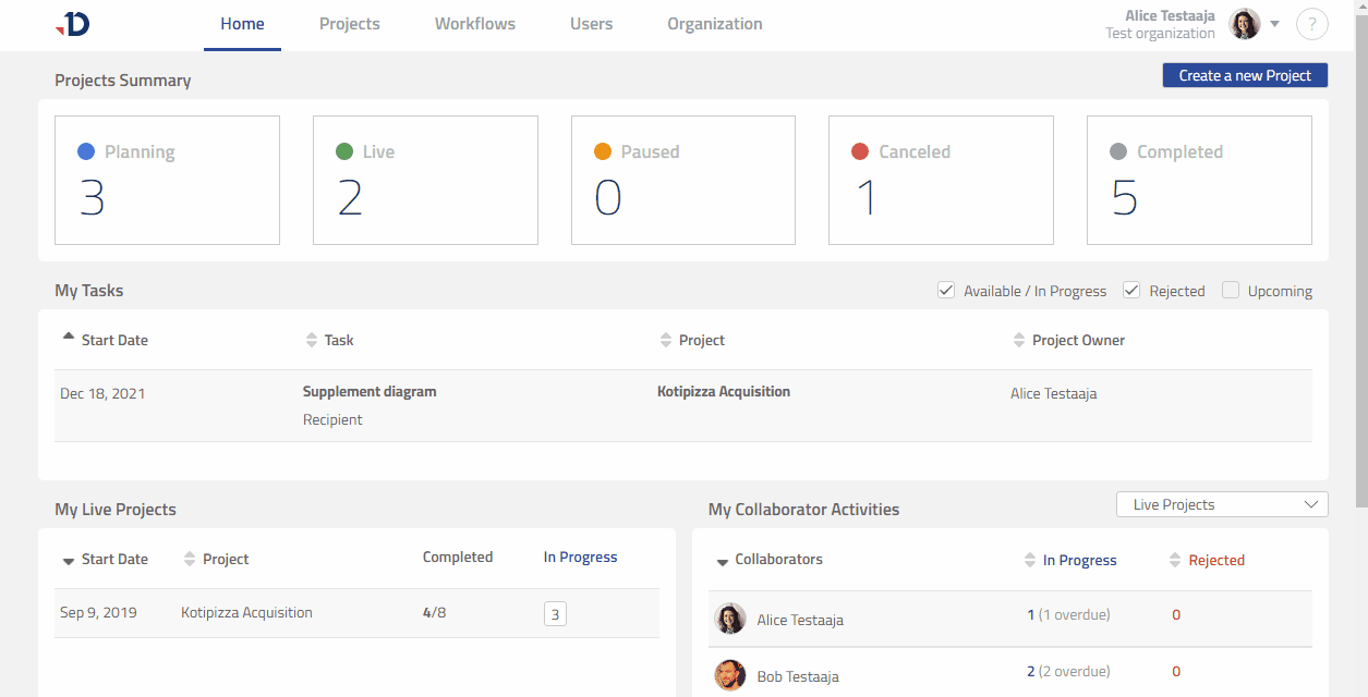 First project - Create project.gif