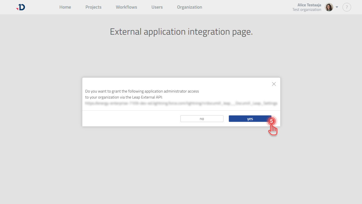 External application integration page.png