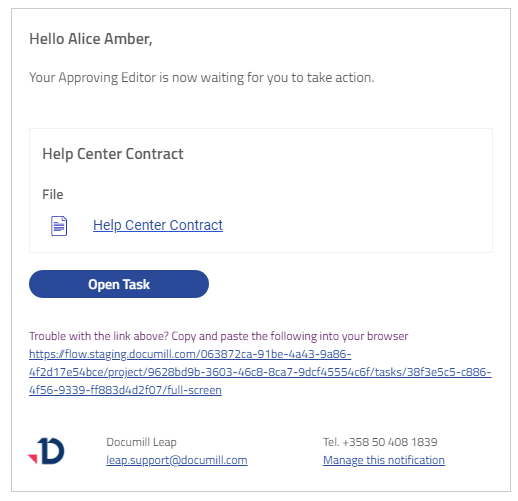 Open a Task - Notification email.png