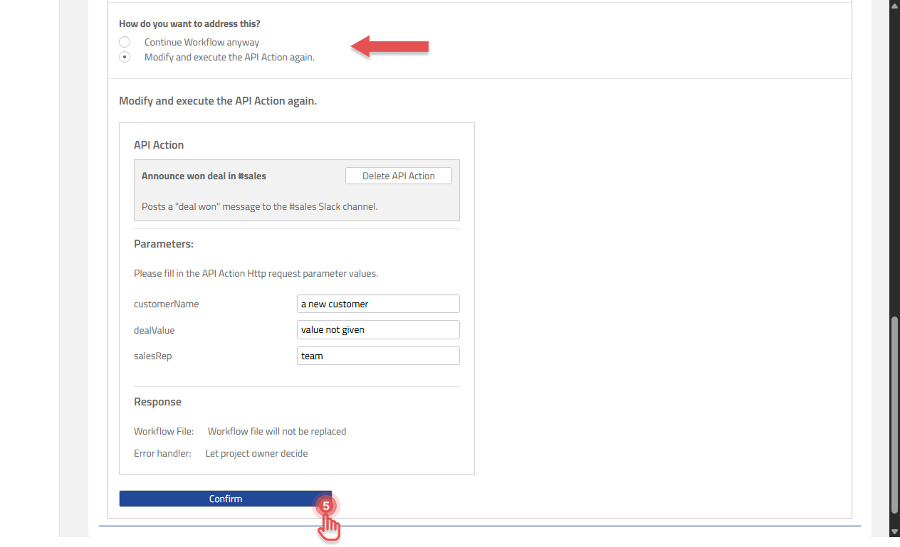 Project - API Action Step - Unsuccessful - 2.png