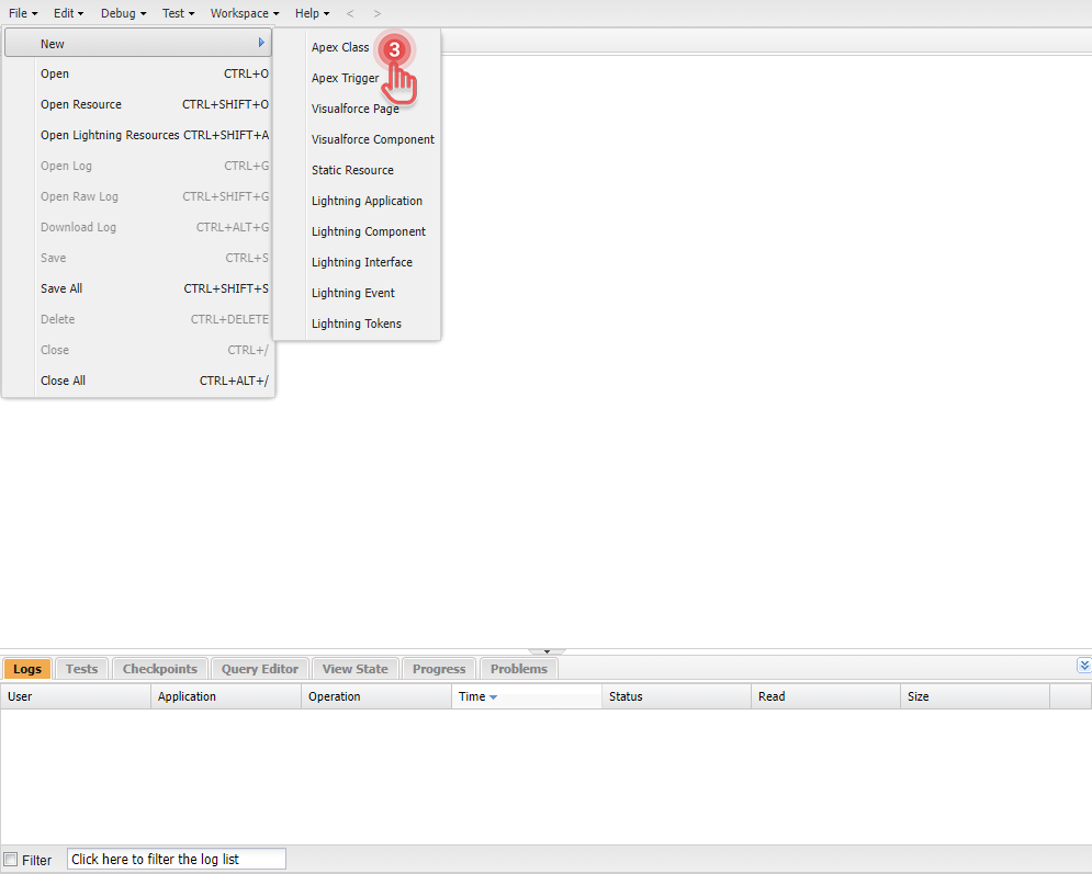 Developer console - new apex class.png