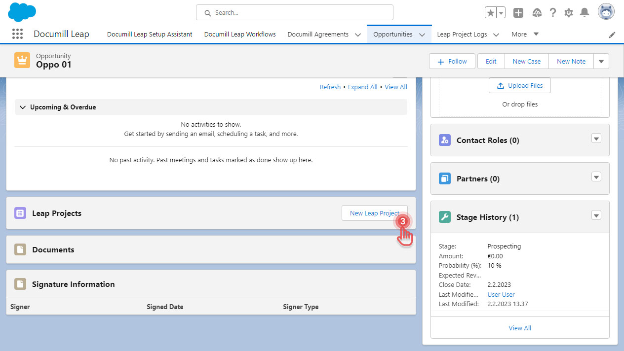 Create a leap project - new leap project button.jpg