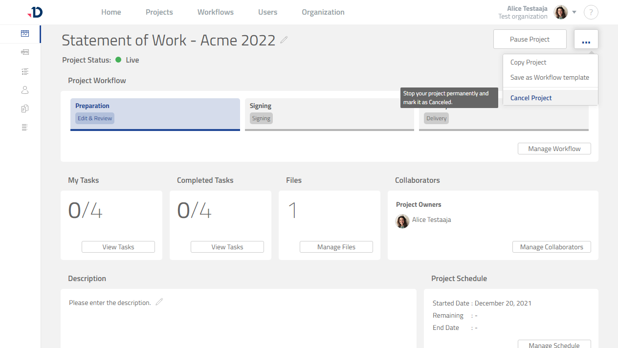 Cancel a Project - Live project dashboard.png