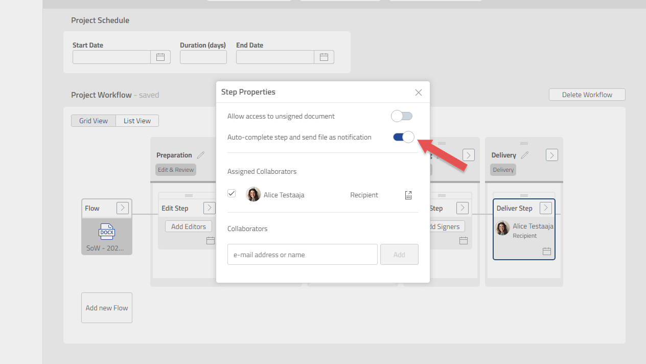 Manage step - Deliver Step options - automatic deliver.png