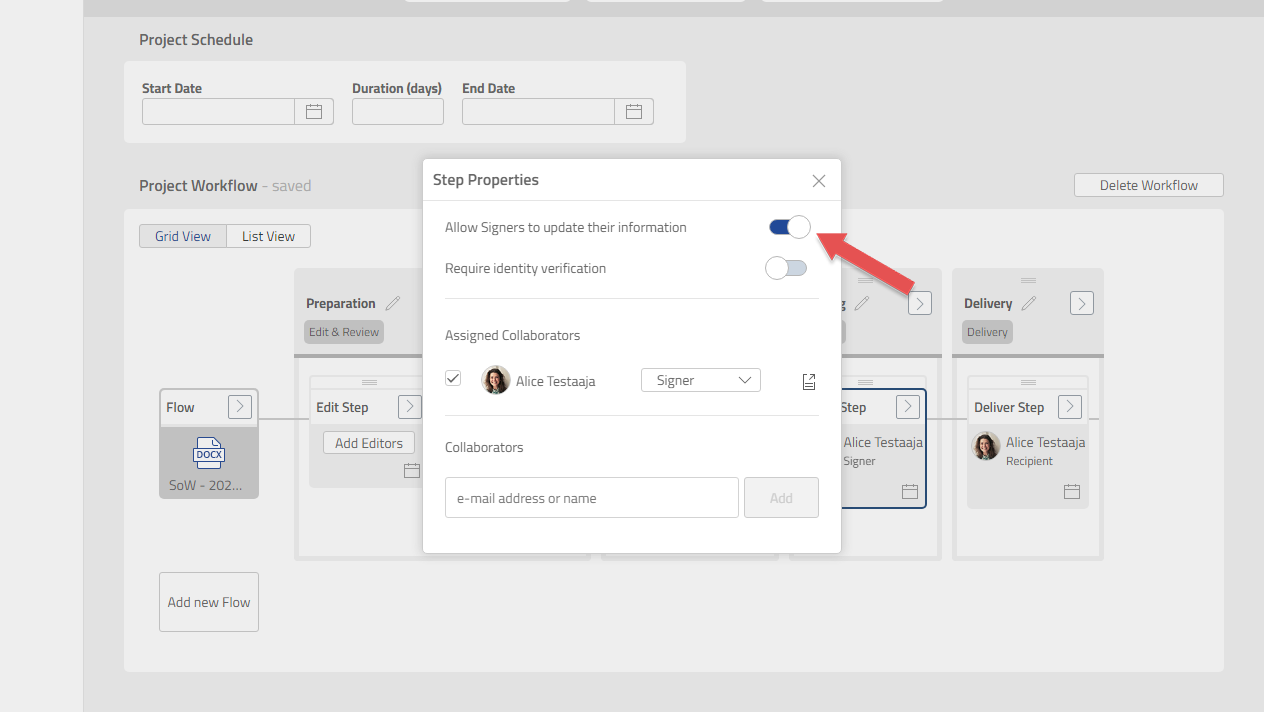 Manage step - Sign Step options - update signer information.png