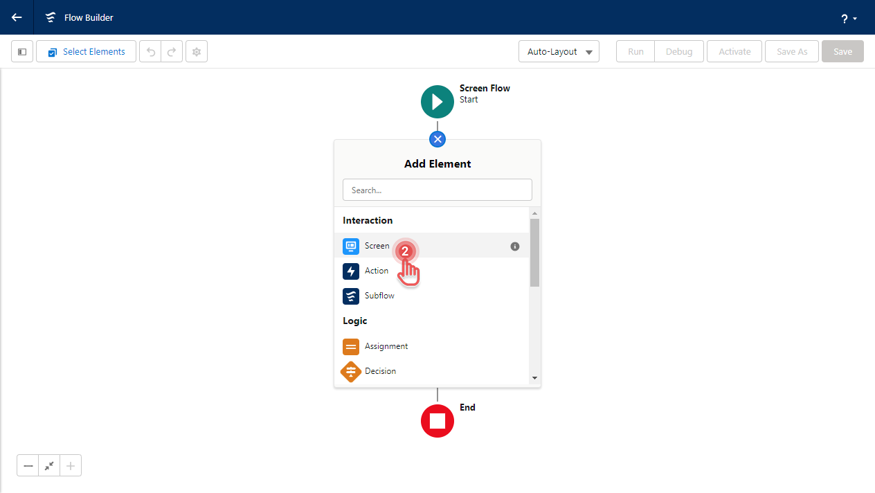 Flow builder - add screen element.png